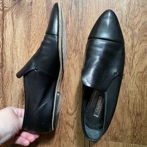 Calvin Klein leather flats